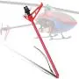 Drfeify Metal Tail Bar RC Accessories Compatible for WLtoys XK K130 Remote Control Helicopter Upgrade Parts Drfeify Metal Tail Bar RC Accessories Compatible for WLtoys XK K130 Remote Control Helicopter Upgrade Parts