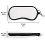 RYTOO Sublimation Blank Glasses Case - Neoprene Sunglasses Eyeglass Shades Soft Pouch with Metal Clip DIY Bulk Personalize Customize for Transfer Heat Press Printing Crafts 7 x 3.4 inches (White, 10) RYTOO Sublimation Blank Glasses Case - Neoprene Sunglasses Eyeglass Shades Soft Pouch with Metal Clip DIY Bulk Personalize Customize for Transfer Heat Press Printing Crafts 7 x 3.4 inches (White, 10)