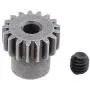 Hobbypark Steel Metal Mod 0.6 Module Pinion Gear Set 3.175mm Motor Gears 17T 21T 26T 29T 11189 11176 11181 11119 for RC Car Redcat HSP Exceed (4-Pack)