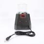 Mini Magnetic Tumbler 4 Speed Control 100MM Adjustable Speed Magnetic Jewelry Polisher Finisher Machine for Light Metal (US Stock)