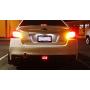 iJDMTOY Red Lens 3-In-1 LED Rear Fog Light Kit For 11-up Subaru Impreza WRX/STi, Functions as Tail Lamp, Brake Lamp, Backup Reverse Light (Includes Wire Harness & Mounting Bracket)