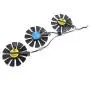 Qksky 87MM PLD09210S12M PLD09210S12HH Cooling Fan Replace for ASUS Strix GTX 1060 OC 1070 1080 GTX 1080Ti RX 480 Graphics Card
