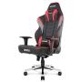 AKRacing Masters Series Max Gaming Chair with Wide Flat Seat, 400 Lbs Weight Limit, Rocker and Seat Height Adjustment Mechanisms - Red