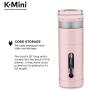 Keurig K-Mini Coffee Maker, Single Serve K-Cup Pod Coffee Brewer, 6 to 12 oz. Brew Sizes, Dusty Rose