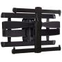 SANUS Advanced Universal Full-Motion Premium TV Wall Mount for 46” to 95” Flat Screen TVs - Features 8º Of Tilt & 55º Of Swivel, Ideal For Extra Large TVs - UL Listed & Safety Tested - VXF730-B2