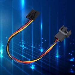 Wendry 5Pcs 5Pin to 4Pin Adapter Cable,4Pin Extension Cable Interface Connector Converter Dedicated Fan Cable for Dell