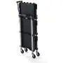 Olympia Tools 85-188 Pack-N-Roll Folding Collapsible Service Cart, Black, 50 Lb. Load Capacity per Shelf