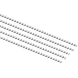 Sutemribor 3mm x 300mm Stainless Steel Model Straight Metal Round Shaft Rod Bars for DIY RC Car, RC Helicopter Airplane (5 PCS)