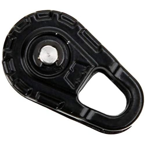 VGEBY1 RC Crawler Winch Snatch Block, Black Metal RC Car Parts Heavy Duty Winch Snatch Block for 1:10 RC Car
