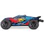 Traxxas 67076-4 Rustler 4x4 VXL Off Road Electric Remote Control RC Car with Remote Control for Adults and Kids, Red