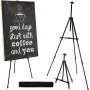 Artify 73 Inches Double Tier Easel Stand, Adjustable Height from 22-73”, 3 in 1, Aluminum Tripod for Painting and Display with an Environmental Friendly Carrying Bag and Spare Parts (2-Pack, Black) Artify 73 Inches Double Tier Easel Stand, Adjustable Height from 22-73”, 3 in 1, Aluminum Tripod for Painting and Display with an Environmental Friendly Carrying Bag and Spare Parts (2-Pack, Black)