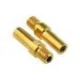 Yaruijia Titanium Alloy Bolt V Brake Bosses Post Ultralight M8 M10 Pitch 1.25mm MTB BMX Bike Service Parts (M8x1.25mm, Gold)