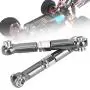 Vbest life 6 Pcs Metal Linkages Pull Rod Steering Servo Link Linkages Arm Tie Rod Ends Connector Parts Fit for Wltoys 1/18 A959 A969 A979 K929 RC Car(Titanium Color) Vbest life 6 Pcs Metal Linkages Pull Rod Steering Servo Link Linkages Arm Tie Rod Ends Connector Parts Fit for Wltoys 1/18 A959 A969 A979 K929 RC Car(Titanium Color)