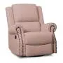 Delta Children Dylan Nursery Recliner Glider Swivel Chair, Blush Delta Children Dylan Nursery Recliner Glider Swivel Chair, Blush