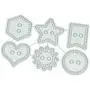 CXV Metal Cutting Dies, Button Shape Metal Cutting Dies Scrapbooking Stencils DIY Album Paper Card Decor for DIY Scrapbook Card Making Supplies CXV Metal Cutting Dies, Button Shape Metal Cutting Dies Scrapbooking Stencils DIY Album Paper Card Decor for DIY Scrapbook Card Making Supplies
