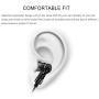 Earphones with Mic Wired Dual Drivers Heavy Bass Metal in-Ear Earbuds Balanced Armature Dynamic Hybrid TIMMKOO Headphones(Black)
