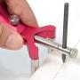 Newkiton Wheel Marking Gauge Multi with Dual Function, 1 Bearing Wheel Cutter For Soft Wood, 1 Locked Wheel Cutter For Hard Wood, 1 Metal Pin, 10 Woodworking Pencils, 1 Screwdriver Included