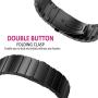 Kartice Bands Compatible with Samsung Galaxy Watch 3 45mm Bands, 22mm Solid Stainless Steel Metal Replacement Strap for Galaxy Watch 46mm SM-R800 (Black)