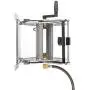 Giraffe Stainless Steel Hose Reel, Wall/Floor Mounted Decorative Garden Hose Reel, 130-Feet 5/8'' Hose Capacity Metal Water Hose Reel Giraffe Stainless Steel Hose Reel, Wall/Floor Mounted Decorative Garden Hose Reel, 130-Feet 5/8'' Hose Capacity Metal Water Hose Reel