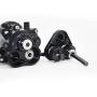 RCLions Aluminum Metal Transmission Case Gearbox Steel Gear for TRX4 T4 1/10th RC Crawler Car