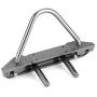 RC Car Bumper, CNC Metal RC Car Front Rear Bumper with Spare Tire Carrier for Axial SCX10 SCX10 II Replacement Parts RC Car Bumper, CNC Metal RC Car Front Rear Bumper with Spare Tire Carrier for Axial SCX10 SCX10 II Replacement Parts
