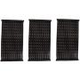 BBQ Future 3 Pack Porcelain Steel Cooking Grid Replacement for Gas Grill Models Charbroil 463434313 and Charbroil 463436813, (16.9”x 27.5'')