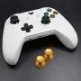 TOMSIN Metal Thumbsticks for Xbox One/ PS4 Controllers, Aluminum Analog Grip Replacement Parts for Xbox One S (2 Pcs) (Gold) TOMSIN Metal Thumbsticks for Xbox One/ PS4 Controllers, Aluminum Analog Grip Replacement Parts for Xbox One S (2 Pcs) (Gold)