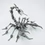 3D Metal Puzzle Scorpion DIY Model Kit, Puzzle Jigsaw Scorpion King 3D Stainless Steel Ornaments 3D Metal Puzzle Scorpion DIY Model Kit, Puzzle Jigsaw Scorpion King 3D Stainless Steel Ornaments