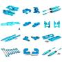F Fityle for WLtoys 12428 Metal Upgrade Parts Kit Fit for Feiyue FY-01 02 03 1/12 Remote Control Car Fittings Accessories Replace The Broken - 12 Kinds