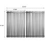 GriLL Valueparts Grill Grate 17.5 7527 7638 65906 65619 7525 7639 for Weber Spirit E310 E320 E330 S330 E315 Spirit II 2 E310 Genesis Silver B C Genesis Gold B C Genesis Platinum Genesis 1000-5000