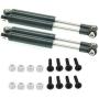 4-Pack Shock Absorber Damper Internal Spring 102mm for 1/10 Crawler Truck HSP HPI AXIAL Tamiya LOSI RC Car Metal Upgraded Parts(Black)