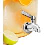 Vila Beverage Dispenser Replacement Spigot, Stainless Steel No-Rust Spout, Installation under 10-Minutes, Excellent Continuous Flow, Sturdy, Stylish Alternative for Flimsy Plastic Taps