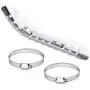 Cobella Universal Motorcycle Exhaust Heat Shield Silver Metal Heel Guard Exhaust Muffler Pipe Cover for Automotive, Motorcycle Motorbike Cobella Universal Motorcycle Exhaust Heat Shield Silver Metal Heel Guard Exhaust Muffler Pipe Cover for Automotive, Motorcycle Motorbike