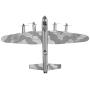 Fascinations Metal Earth Avro Lancaster Bomber 3D Metal Model Kit