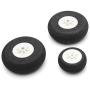 Quickbuying Aluminum Alloy Taildragger Tricycle Landing Gear w/Steering Tail Wheel for RC Airplane Spare Parts