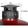 Umbrella Cast iron Cap for Kamado Joe Classic & Big Joe Series ，Kamado Joe Dual Function Metal Chimney Top Kamado Joe Replacement Parts