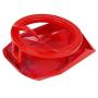 X AUTOHAUX Red Universal Engine Button Knob Push Button Switch Cover Metal Alloy Protective Cover