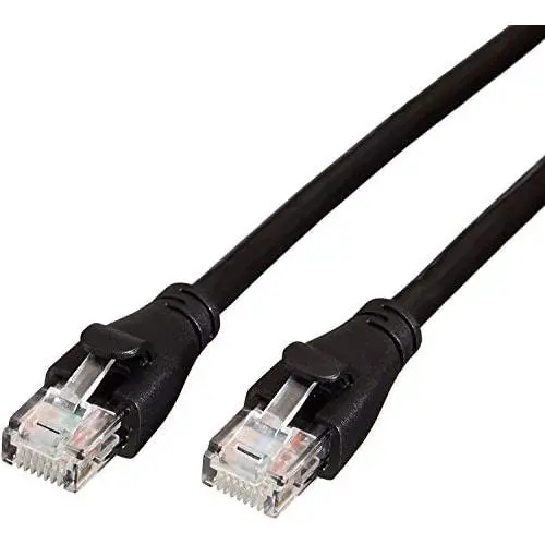 Amazon Basics RJ45 Cat-6 Ethernet Patch Internet Cable - 3 Feet (0.9 Meters) Amazon Basics RJ45 Cat-6 Ethernet Patch Internet Cable - 3 Feet (0.9 Meters)