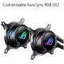 ROG Strix LC 360 RGB, Cooler CPU All-in-one ROG, with addressable RGB Lighting, Aura sync, NCVM Pump Coating and ROG Radiator Fan ROG Strix LC 360 RGB, Cooler CPU All-in-one ROG, with addressable RGB Lighting, Aura sync, NCVM Pump Coating and ROG Radiator Fan