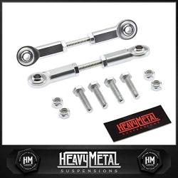 Heavy Metal Suspensions - for 2013-2018 Dodge Ram 1500 2WD 4WD with Air Suspension 1.5'' to 3'' Front Adjustable Lift Links