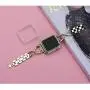 Bekomo Compatible with apple watch Band 38mm 42mm 40mm 44mm,1 pack bling Jewelry women Metal Strap and 2 pack Soft PC Bumper Protective Case Replacement for iWatch Series 5/4/3/2/1.