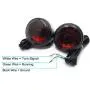 HTTMT MT224-017R-BK+RED Heavy Billet Aluminum Rear Turn Signal Light Indicator Light Red lens With Long Black Heavy Metal Brackets Compatible with 1992-2016 Harley Davidson Sportster XL 883 1200 HTTMT MT224-017R-BK+RED Heavy Billet Aluminum Rear Turn Signal Light Indicator Light Red lens With Long Black Heavy Metal Brackets Compatible with 1992-2016 Harley Davidson Sportster XL 883 1200