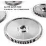 VEVOR 11PCS Metal Lathe Gears, Precise Mini Lathe Replacement Gears, Change Gear, Metal Gear Set 2x80T, 2x60T, 2x50T, 1x40T, 2x35T, 1x30T, 1xBelt Gear for CJ0618 Mini Lathes and Milling Machines VEVOR 11PCS Metal Lathe Gears, Precise Mini Lathe Replacement Gears, Change Gear, Metal Gear Set 2x80T, 2x60T, 2x50T, 1x40T, 2x35T, 1x30T, 1xBelt Gear for CJ0618 Mini Lathes and Milling Machines