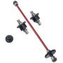 F Fityle 1/12 RC Car Metal Upgrade Parts Differential Mechanism Gear Motor Gear Central Drive Shaft Kit for WLtoys 124018 124019 Spare Repair Accs Replacement - 4pcs Red