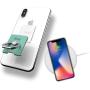 iRing Link-Detachable Plate for Wireless Charging, Include Hook Mount for Wall or Car Cradle. Cell Phone Ring Grip Finger Holder Mobile Stand for iPhone, Samsung, Android Smartphone(Green)
