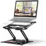 Adjustable Laptop Stand, FYSMY Ergonomic Portable Computer Stand with Heat-Vent to Elevate Laptop, 13 Lbs Heavy Duty Laptop Holder Compatible with MacBook, Air, Pro All Laptops (Black) Adjustable Laptop Stand, FYSMY Ergonomic Portable Computer Stand with Heat-Vent to Elevate Laptop, 13 Lbs Heavy Duty Laptop Holder Compatible with MacBook, Air, Pro All Laptops (Black)