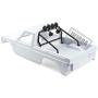INJORA Metal Roll Cage Bucket with 6 LED Lights for RC Crawler Axial SCX10 D90 Tamiya CC01