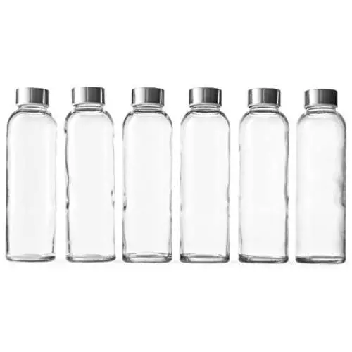 Epica 18-Oz. Glass Beverage Bottles, Set of 6 Epica 18-Oz. Glass Beverage Bottles, Set of 6