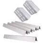 GasSaf Flavorizer Bars and Heat Deflector Replacement Parts for Weber Genesis 300 Series E310 E320 E330 S310 S320 S330 with Front Control Knob(2011 & Newer) Replace for Weber Stainless Steel GasSaf Flavorizer Bars and Heat Deflector Replacement Parts for Weber Genesis 300 Series E310 E320 E330 S310 S320 S330 with Front Control Knob(2011 & Newer) Replace for Weber Stainless Steel