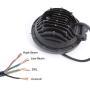 Work Lights 105W 2Pcs 7 Inch Round LED High/Low Beam Driving Light Off Road Driving Light Waterproof for Offroader, Truck, Car, ATV, SUV, Jeep, Construction, Camping, Hunters